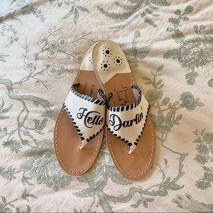 Draper James x Jack Rogers “Hello Darlin’” Sandals